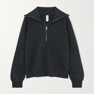 SPANX AirEssentials stretch-jersey half-zip sweatshirt